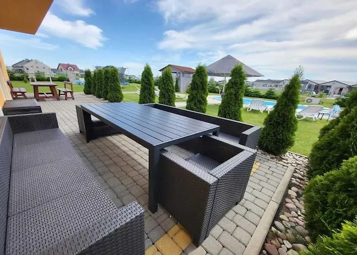 Comfortable Premium Class Apartment, Shared Swimming Pool, Gąski